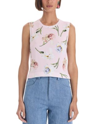 Floral Printed Twinset Tank