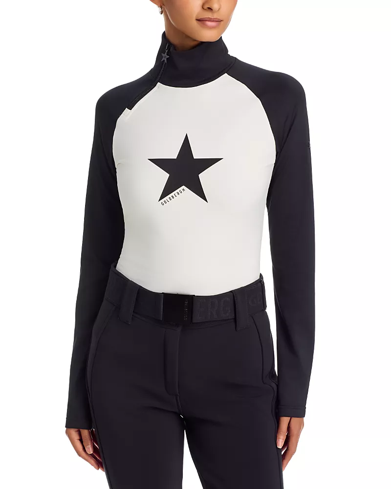 Goldbergh Hoshi Ski Pully Two Tone Top