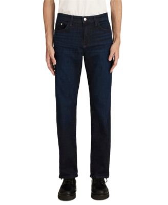  Men's Matt Regular Rise Relaxed Leg in Deep Brushed Feather Blue Jeans