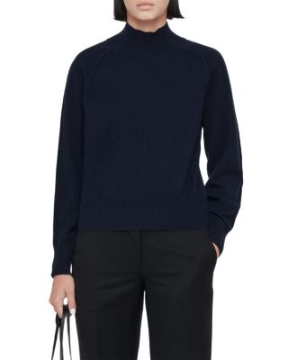 Fedi Cashmere & Wool Mock Neck Sweater