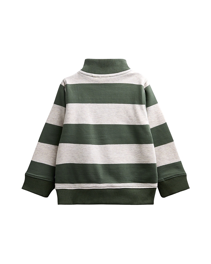 JoJo Maman Bebe Boys' Embroidered Half Zip Neck Sweatshirt - Baby, Little Kid