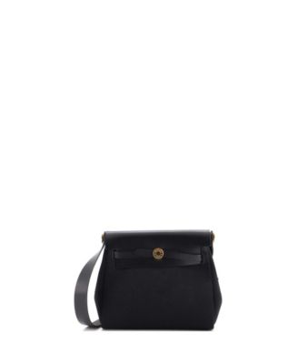 20 Herbag Zip Toile and Leather