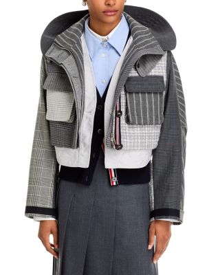 Funmix Cropped Tailored Parka