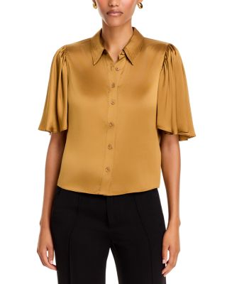 The Flutter Silk Blouse