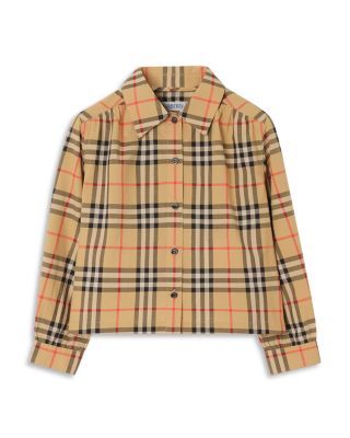Barbra Check Cotton Button Up Shirt