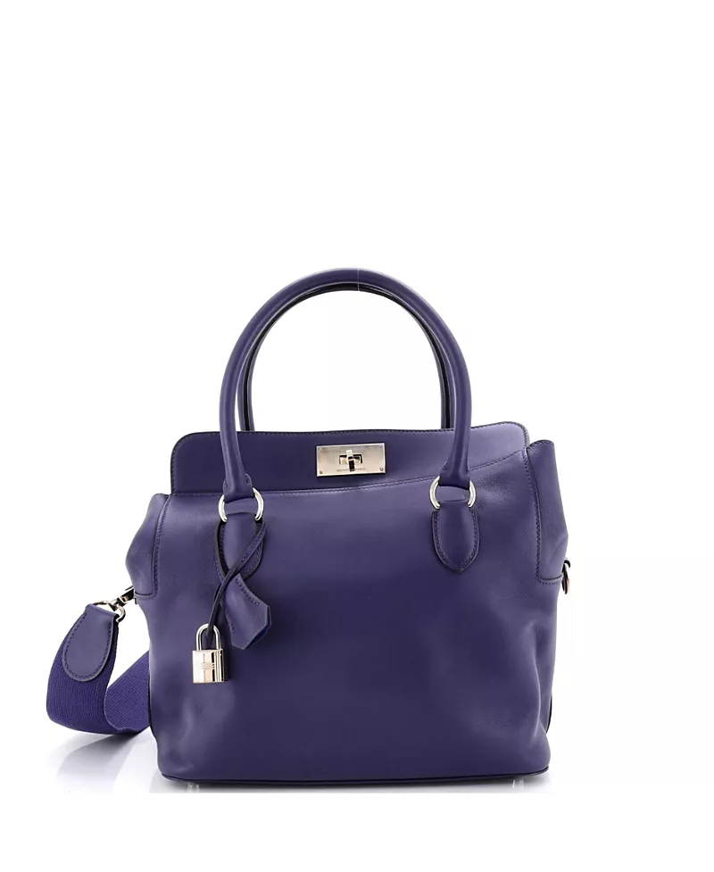 Pre-Owned HERMES 26 Verso Toolbox Bag Swift