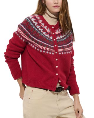Amina Fair Isle Sweater in Wool