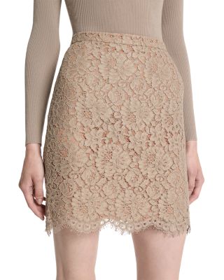 Michael Kors Collection Corded Lace Mini Skirt