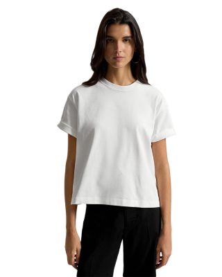 Relaxed Cropped Crewneck Tee