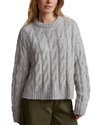 Jenni Kayne Serena Alpaca Blend Cable Knit Sweater