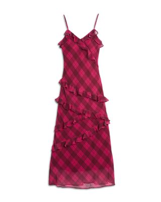 Girls' Lana Ruffled V Neck Maxi Dress – Big Kid