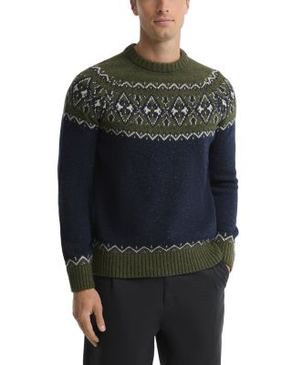 Tisbury Wool Blend Fair Isle Sweater