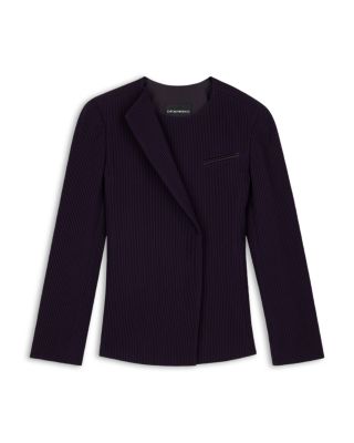Emporio Armani Asymmetric Wool Blazer