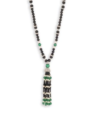 Deco Y Neck Necklace, 36"