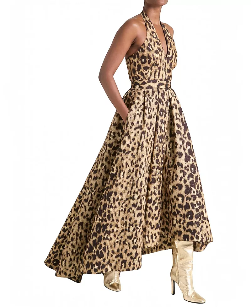 Temperley London Women's Amara V-Neck Dress