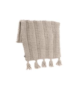  Boho Hand Knitted Baby Blanket