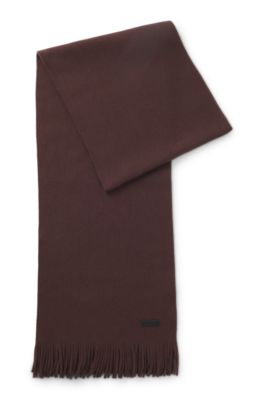 Albas Wool Raschel Knit Scarf