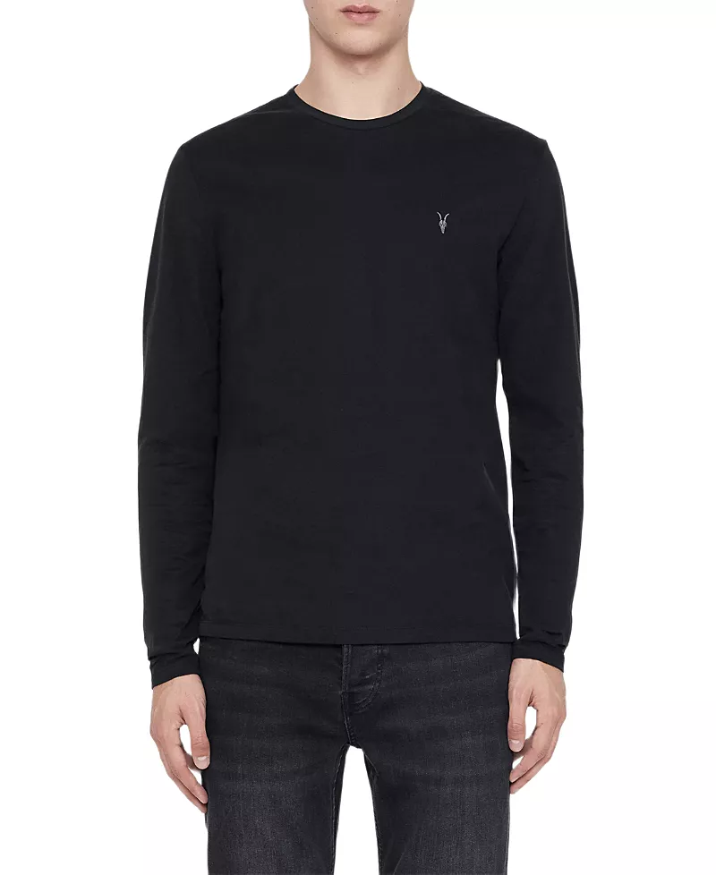 Allsaints Brace Slim Fit Long Sleeve Tee