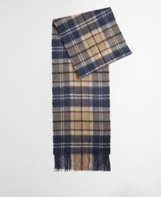 Wool & Cashmere Tartan Scarf