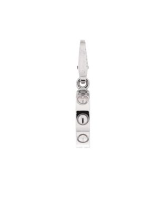  Love Charm Pendant 18K White Gold