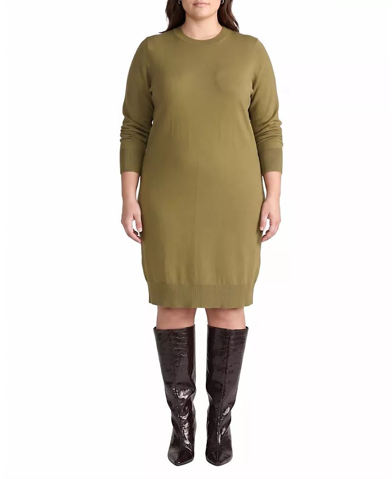 Universal Standard Women's Plus Savvy Fine Knit Everyday Sweater Dress