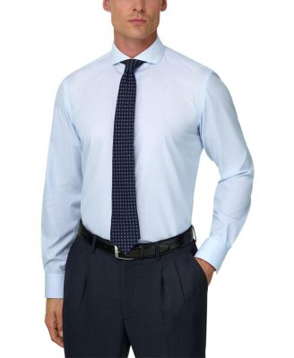  Striped Cotton Slim Fit Shirt