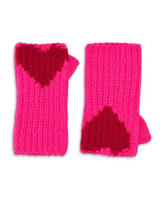 Heart Cashmere Mittens 