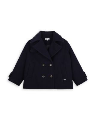 Girls' Double Breasted Peacoat - Big Kid