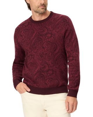Vomano Cotton Blend Paisley Sweater