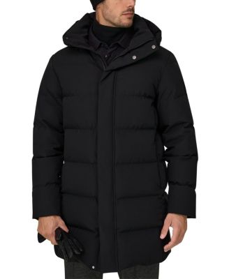  Technical Fabric Padded Goose Down Parka