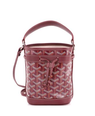  Mini Petit Flot Bucket Bag Coated Canvas