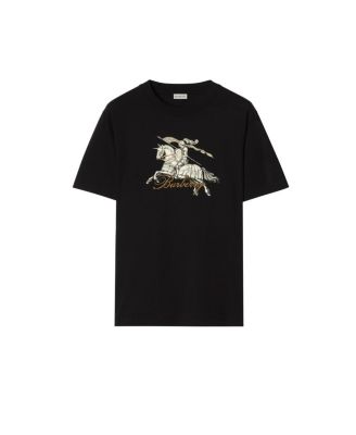  Etched Knight Cotton T-shirt