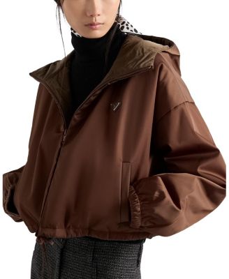 Re-Nylon Hooded Blouson Jacket
