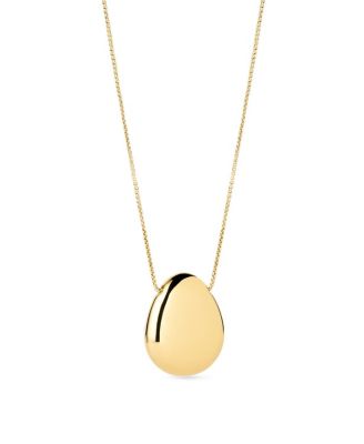Ana Luisa Gold Large Pebble Pendant