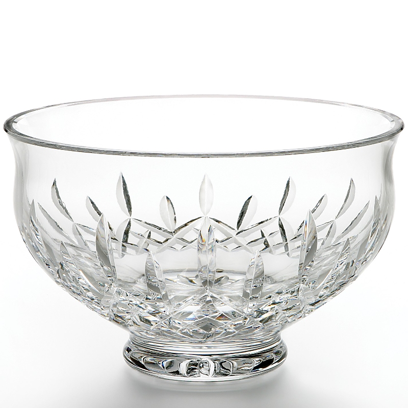Waterford Lismore Crystal Footed Bowl In Clear