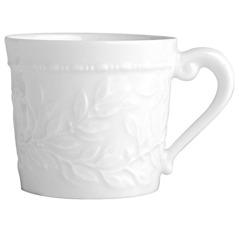 Bernardaud Louvre After Dinner Cup in White