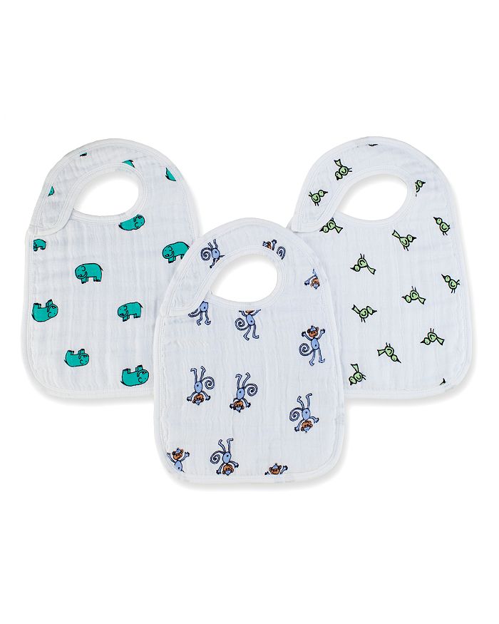 Aden and Anais Jungle Jam Snap Bibs Set of 3 Bloomingdale's
