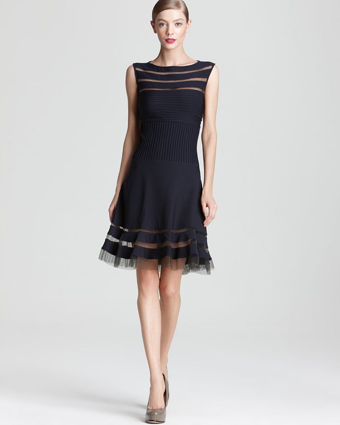 Tadashi Shoji Flip Hem Dress | Bloomingdale's
