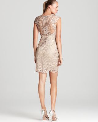 Sue Wong Short Dress - Cap Sleeve | Bloomingdale's Women