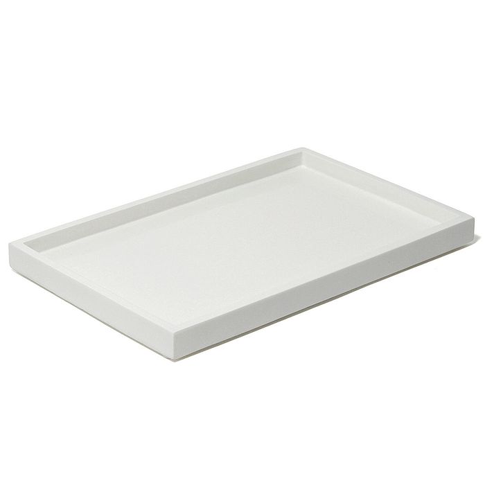 Jonathan Adler Lacquer Vanity Tray In White