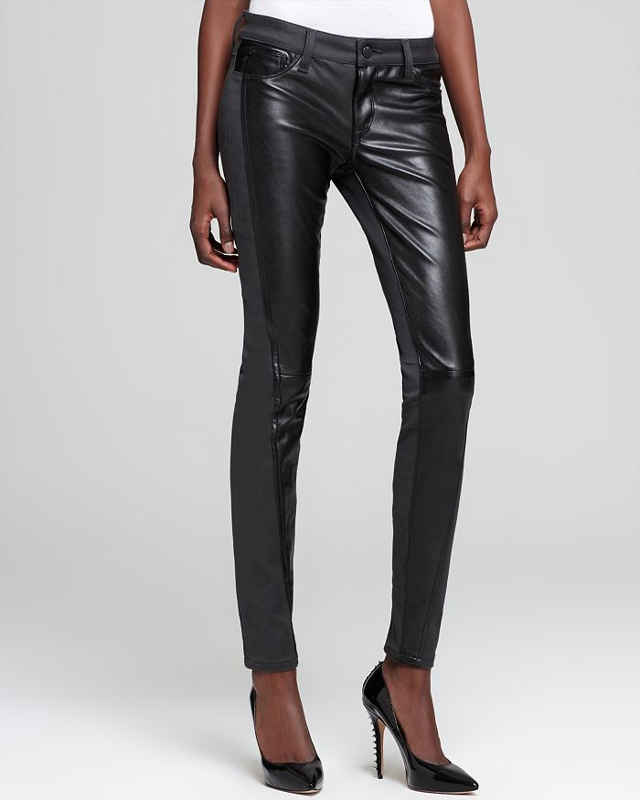 Grey Lab Faux Leather Pant