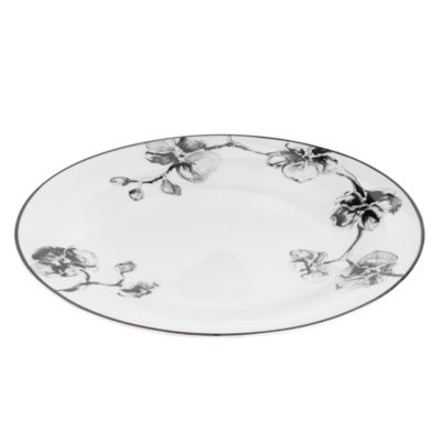 Black Orchid Dinner Plate