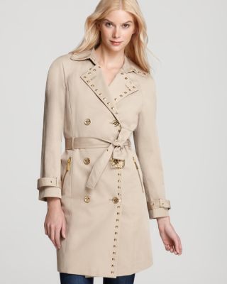 michael kors studded coat