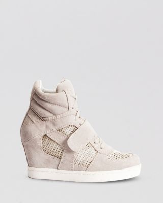 Ash Lace Up Wedge Sneakers - Cool Mesh | Bloomingdale