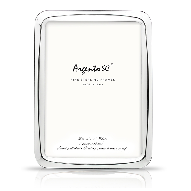 Argento Sc Modern Frame, 5 X 7 In Sterling Silver