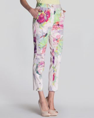 ted baker floral trousers