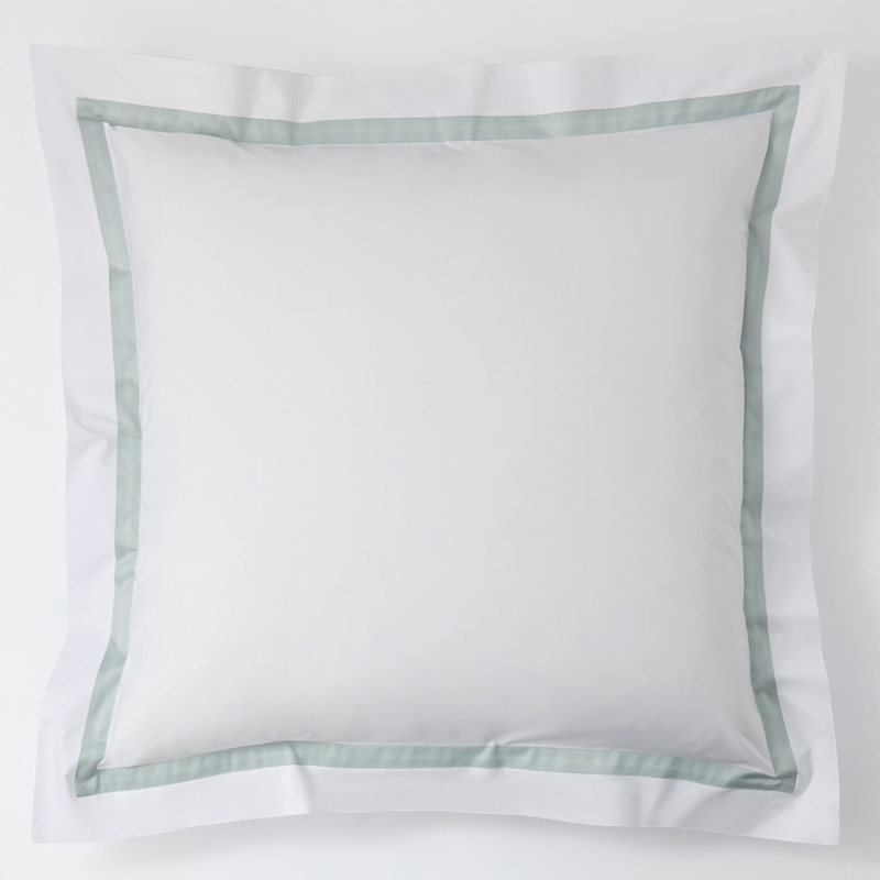 Matouk Lowell 600 Thread Count Euro Sham In Opal Blue