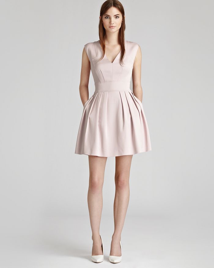 Bell skirt outlet dress
