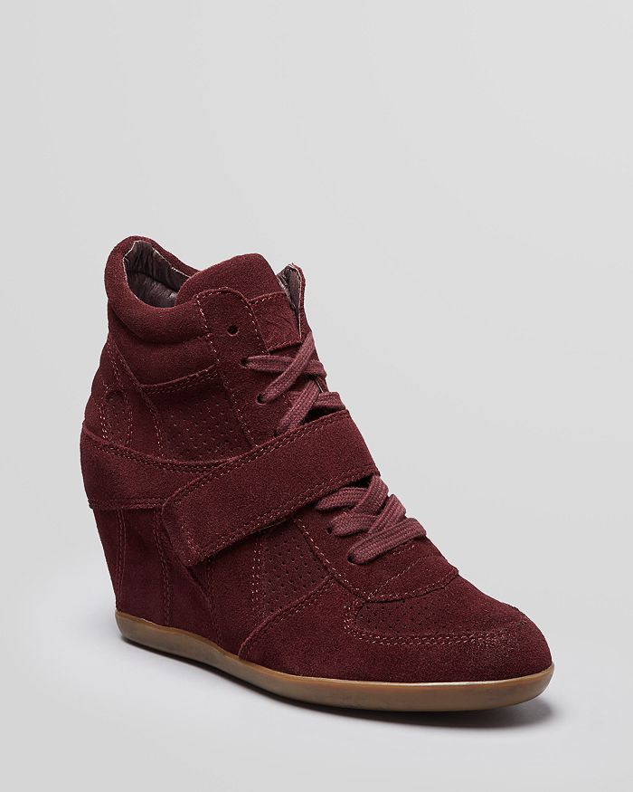 Ash Lace Up High Top Wedge Sneakers - Bowie | Bloomingdale's