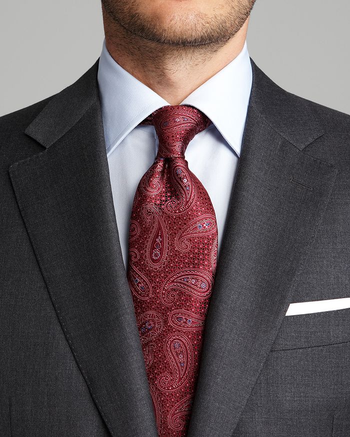 Shop Canali Siena Suit - Classic Fit In Charcoal